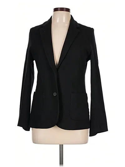 Pre-owned J. Mclaughlin Blazer Jacket In Black