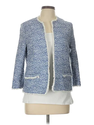 Pre-owned J. Mclaughlin Blazer Jacket In Blue