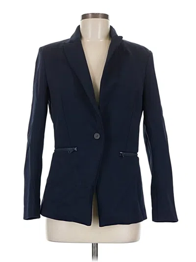 Pre-owned J. Mclaughlin Blazer Jacket In Blue