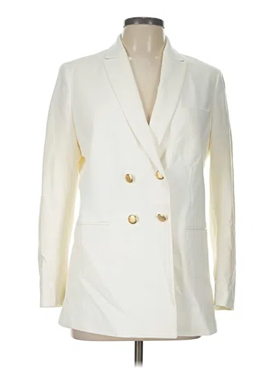 Pre-owned J. Mclaughlin Blazer Jacket In Ivory