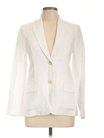 Pre-owned J. Mclaughlin Blazer Jacket In Ivory