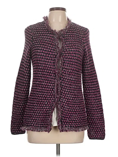Pre-owned J. Mclaughlin Blazer Jacket In Purple