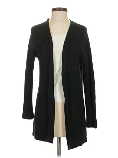 Pre-owned J. Mclaughlin Cardigan Sweater In Black