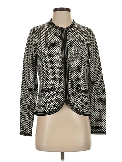Pre-owned J. Mclaughlin Cardigan Sweater In Black
