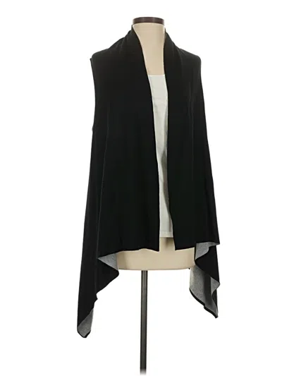 Pre-owned J. Mclaughlin Cardigan Sweater In Black