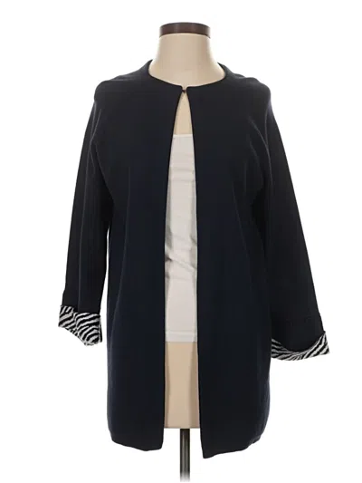 Pre-owned J. Mclaughlin Cardigan Sweater In Black