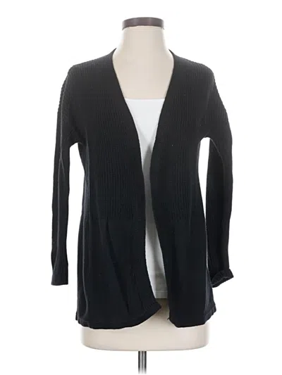 Pre-owned J. Mclaughlin Cardigan Sweater In Black