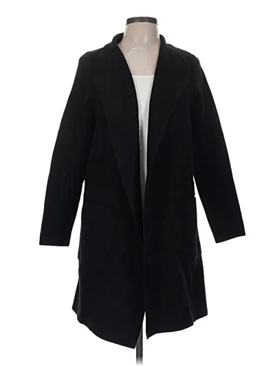 Pre-owned J. Mclaughlin Cardigan Sweater In Black