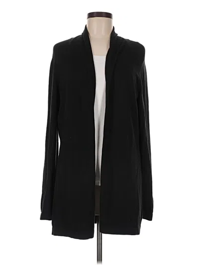 Pre-owned J. Mclaughlin Cardigan Sweater In Black