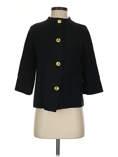 Pre-owned J. Mclaughlin Cardigan Sweater In Black