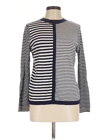 Pre-owned J. Mclaughlin Cardigan Sweater In Blue