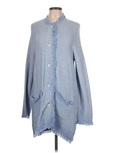 J. Mclaughlin Cardigan Sweater In Blue