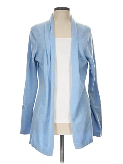 Pre-owned J. Mclaughlin Cardigan Sweater In Blue