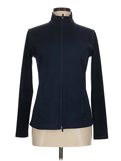 Pre-owned J. Mclaughlin Cardigan Sweater In Blue