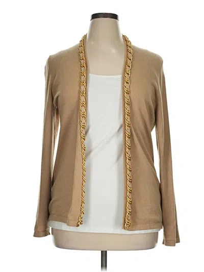 Pre-owned J. Mclaughlin Cardigan Sweater In Brown