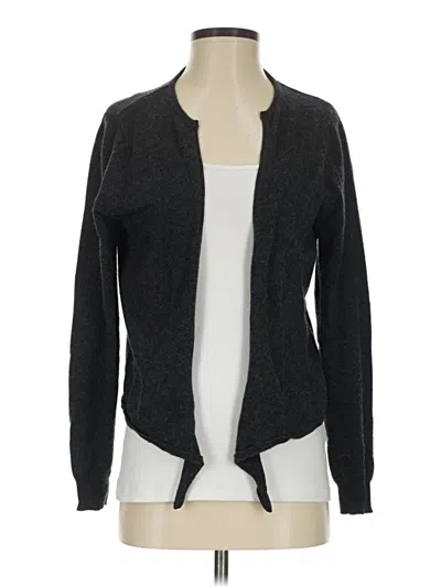 Pre-owned J. Mclaughlin Cardigan Sweater In Gray