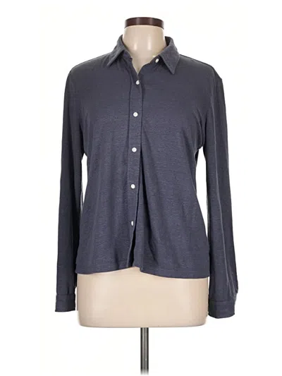 Pre-owned J. Mclaughlin Cardigan Sweater In Gray