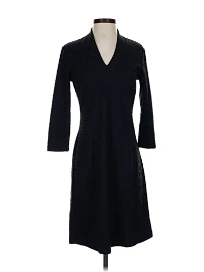 Pre-owned J. Mclaughlin Casual Dress In Black