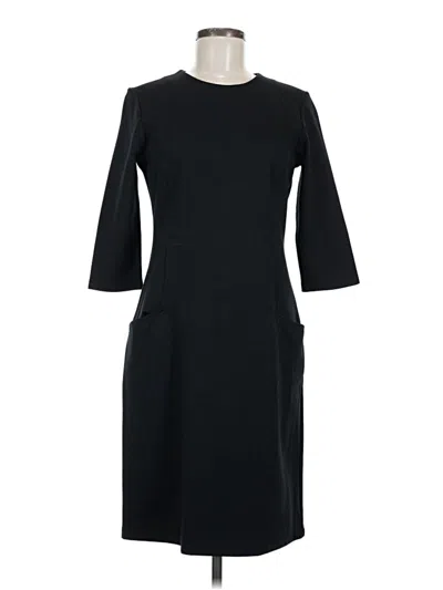 Pre-owned J. Mclaughlin Casual Dress In Black