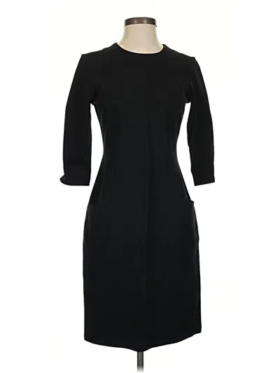 Pre-owned J. Mclaughlin Casual Dress In Black