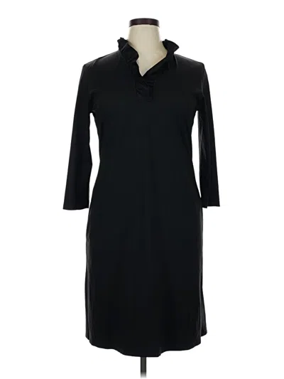 Pre-owned J. Mclaughlin Casual Dress In Black