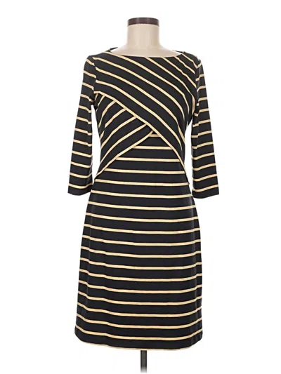 Pre-owned J. Mclaughlin Casual Dress In Black