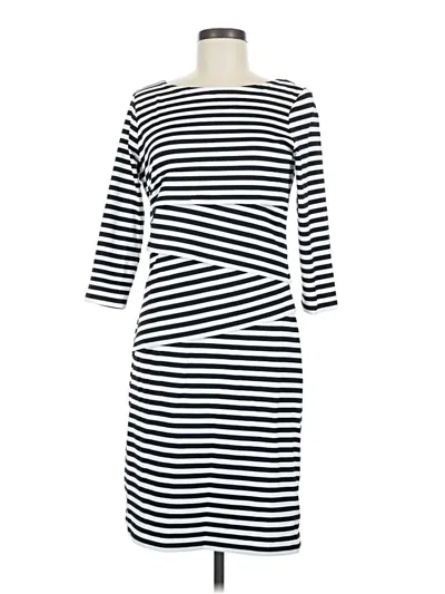 Pre-owned J. Mclaughlin Casual Dress In Black