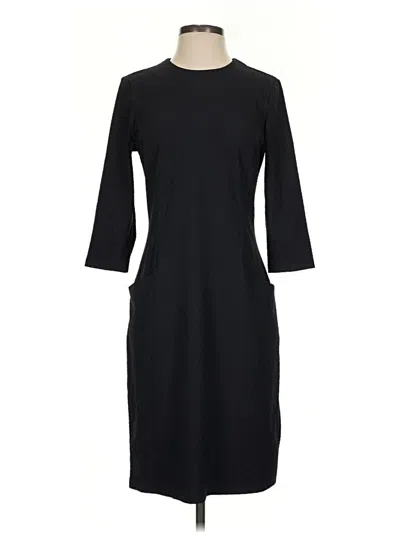 Pre-owned J. Mclaughlin Casual Dress In Black