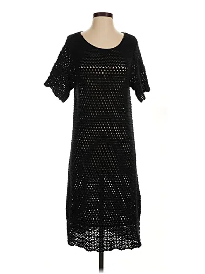 Pre-owned J. Mclaughlin Casual Dress In Black