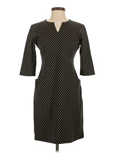 Pre-owned J. Mclaughlin Casual Dress In Black