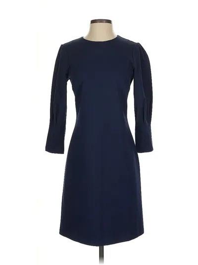 Pre-owned J. Mclaughlin Casual Dress In Blue