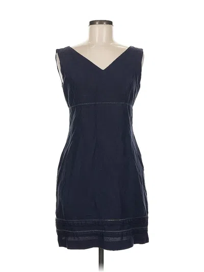 Pre-owned J. Mclaughlin Casual Dress In Blue
