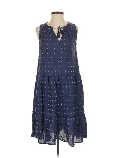 Pre-owned J. Mclaughlin Casual Dress In Blue