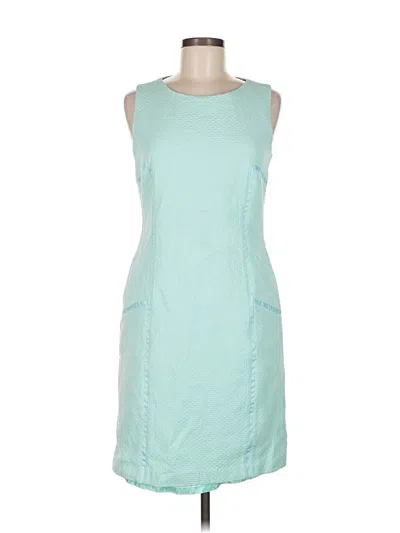 Pre-owned J. Mclaughlin Casual Dress In Blue