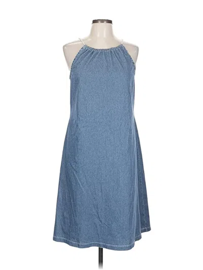 Pre-owned J. Mclaughlin Casual Dress In Blue