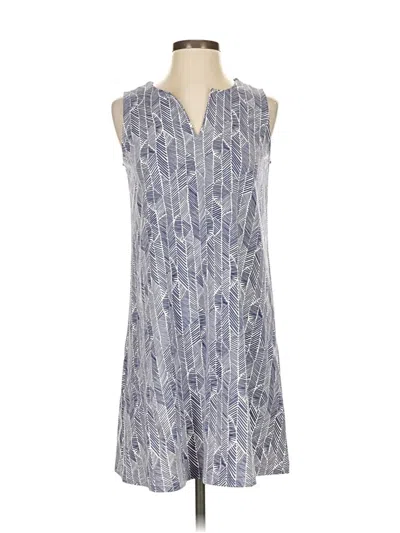 Pre-owned J. Mclaughlin Casual Dress In Blue