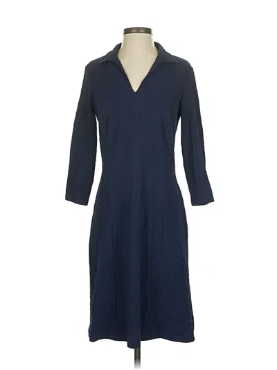 Pre-owned J. Mclaughlin Casual Dress In Blue