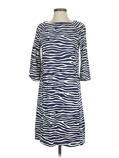 Pre-owned J. Mclaughlin Casual Dress In Blue