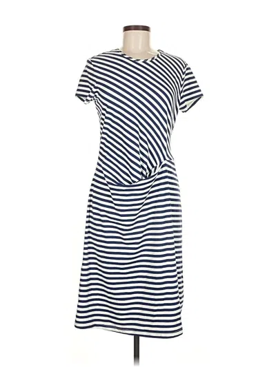 Pre-owned J. Mclaughlin Casual Dress In Blue