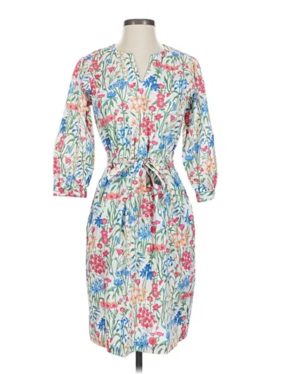 Pre-owned J. Mclaughlin Casual Dress In Blue