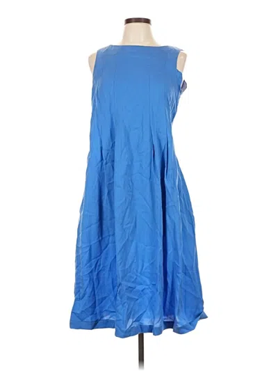 Pre-owned J. Mclaughlin Casual Dress In Blue