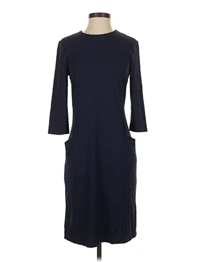 Pre-owned J. Mclaughlin Casual Dress In Blue