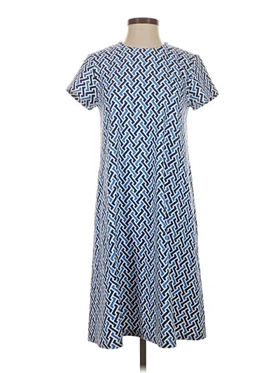 Pre-owned J. Mclaughlin Casual Dress In Blue