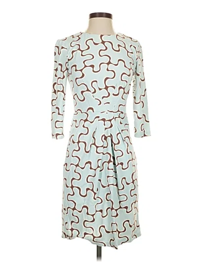 Pre-owned J. Mclaughlin Casual Dress In Blue