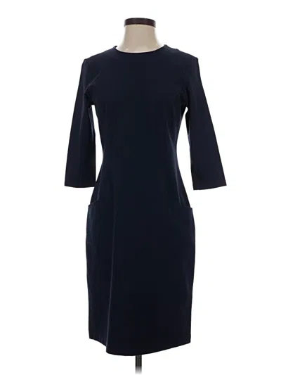 Pre-owned J. Mclaughlin Casual Dress In Blue