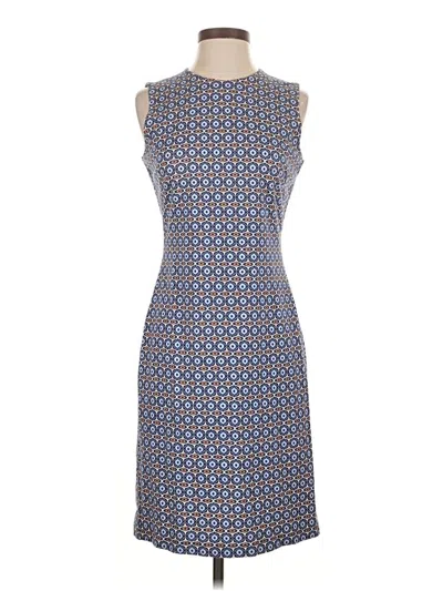 Pre-owned J. Mclaughlin Casual Dress In Blue