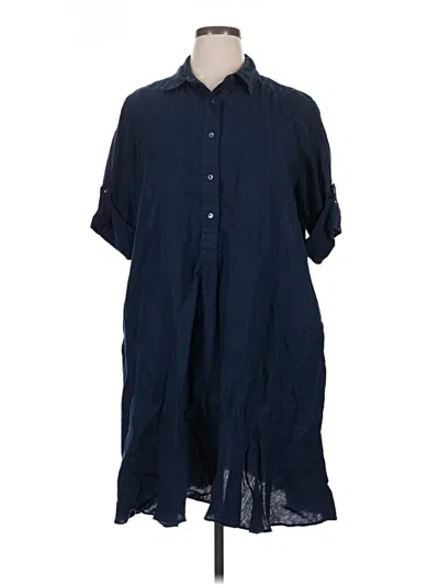 Pre-owned J. Mclaughlin Casual Dress In Blue