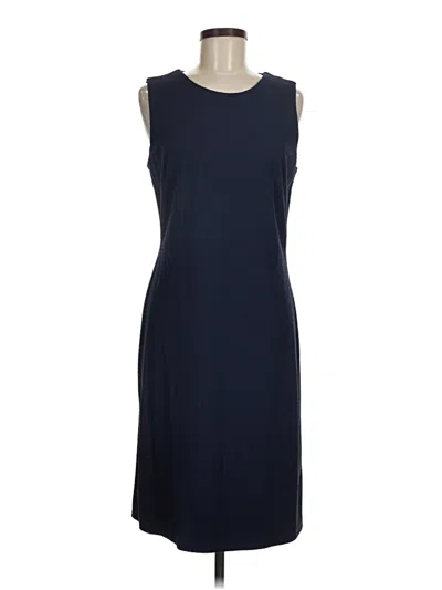Pre-owned J. Mclaughlin Casual Dress In Blue