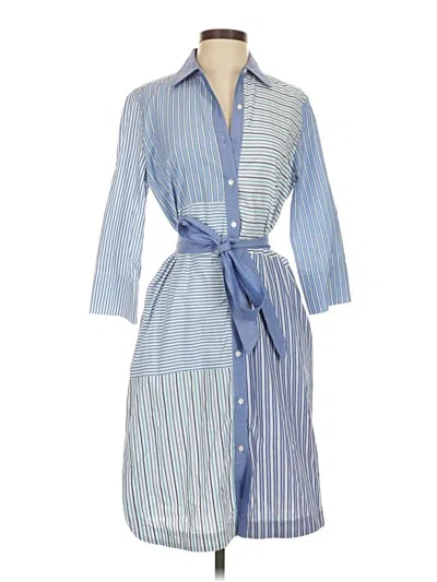 Pre-owned J. Mclaughlin Casual Dress In Blue