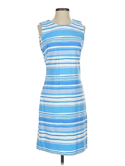 Pre-owned J. Mclaughlin Casual Dress In Blue